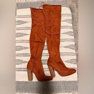 Stylish Brown Knee-High Boots